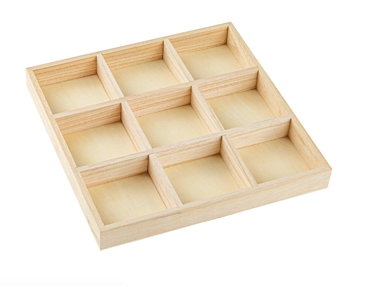 Nine Sectional Candy Platter