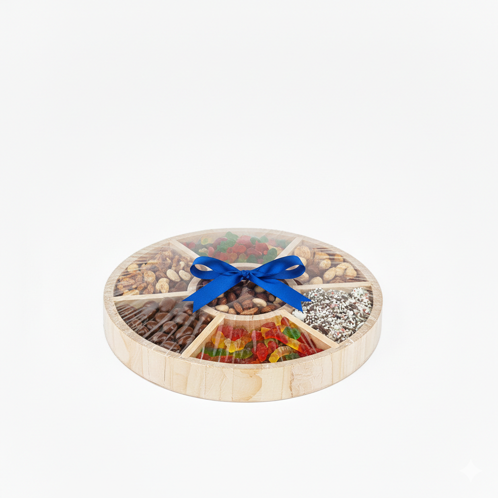 Round Sectional Candy Platter