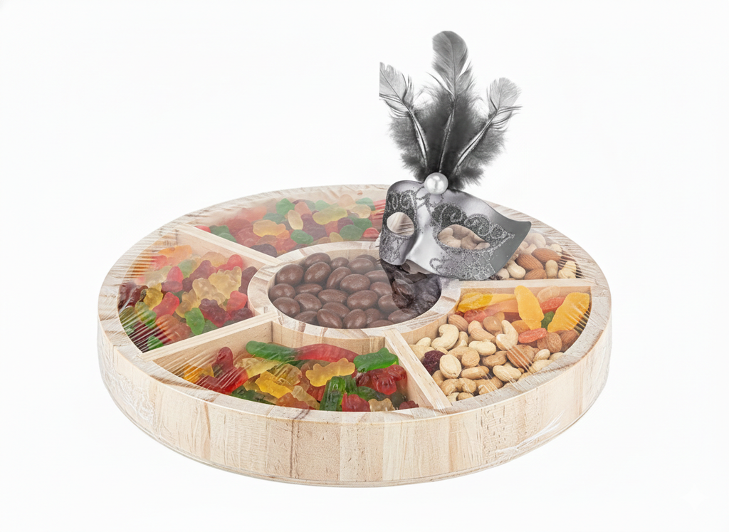 Round Sectional Candy Platter